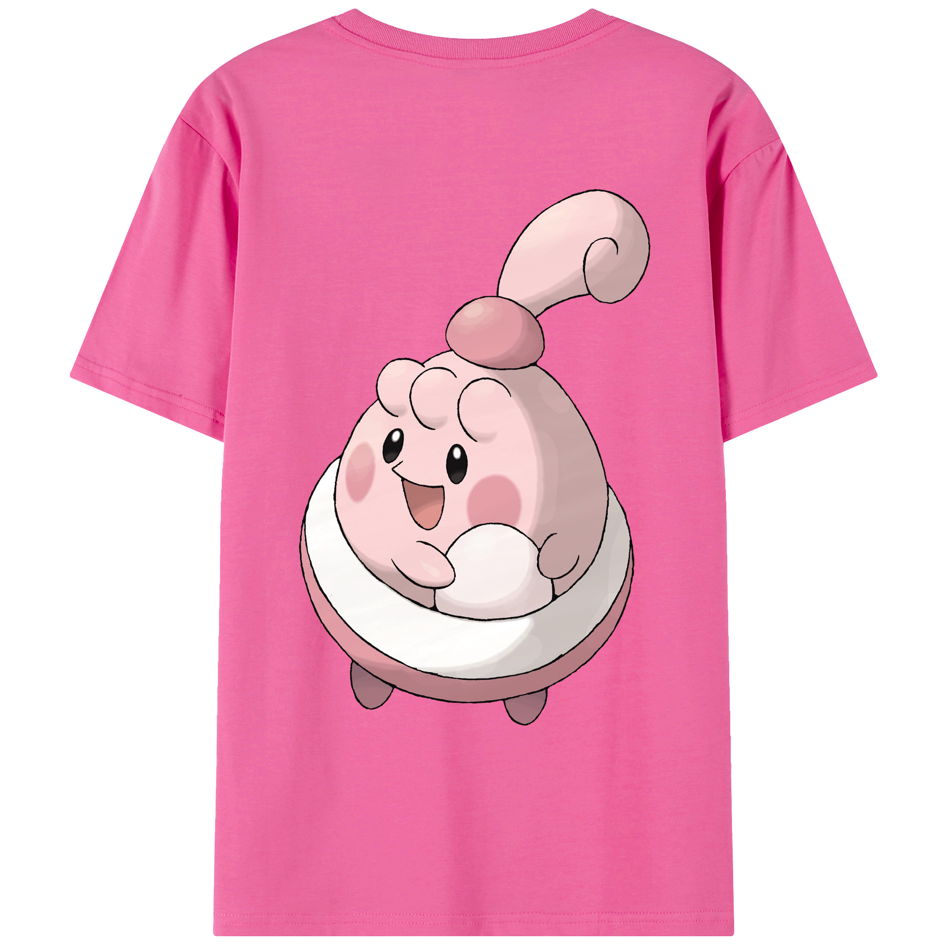 （画像用） ポケットモンスター Pokémon レディース半袖Tシャツ(バックプリント)
